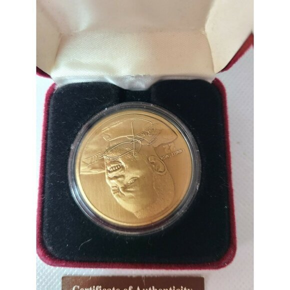 Emmitt Smith Authentic Bronze Mint Coin Limited Edition The Highland Mint - Picture 2 of 4